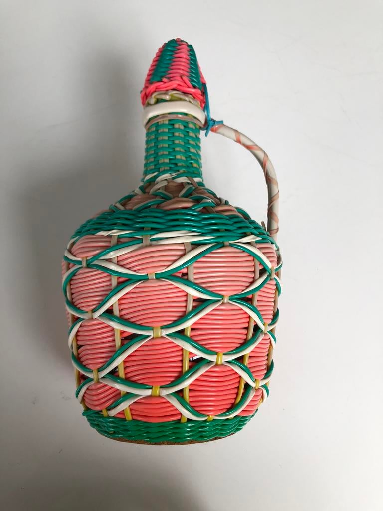 Scoubidou vintage vlechtwerk, Antiquités & Art, Enlèvement ou Envoi