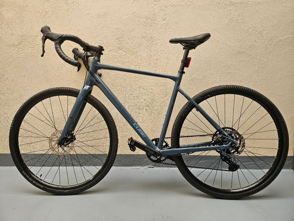 CUBE NUROAD 0.V1 gravelfiets, 10 tot 15 versnellingen, Heren, Aluminium, Schijfrem
