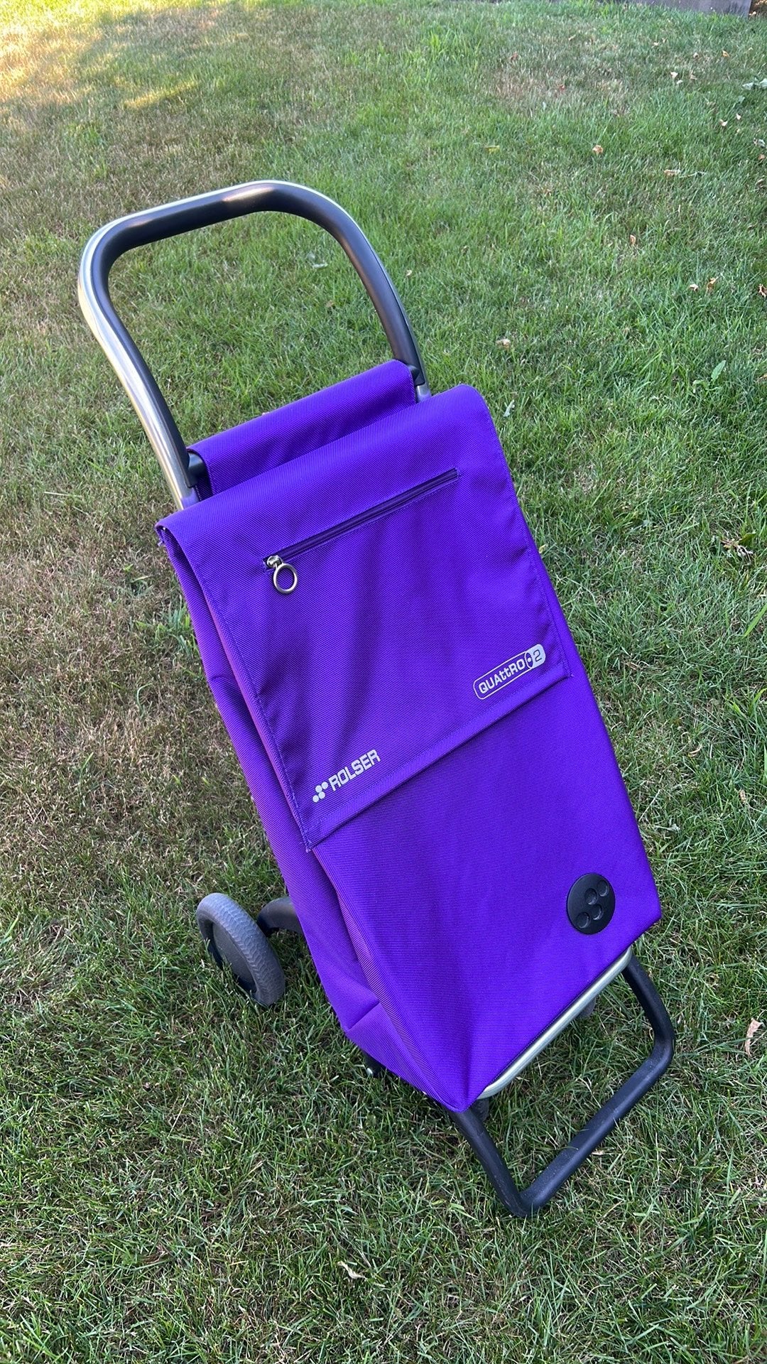 Rolser Quattro 2 - nieuwe boodschappen trolley - caddy, Handtassen en Accessoires, Tassen | Reistassen en Weekendtassen, Zo goed als nieuw