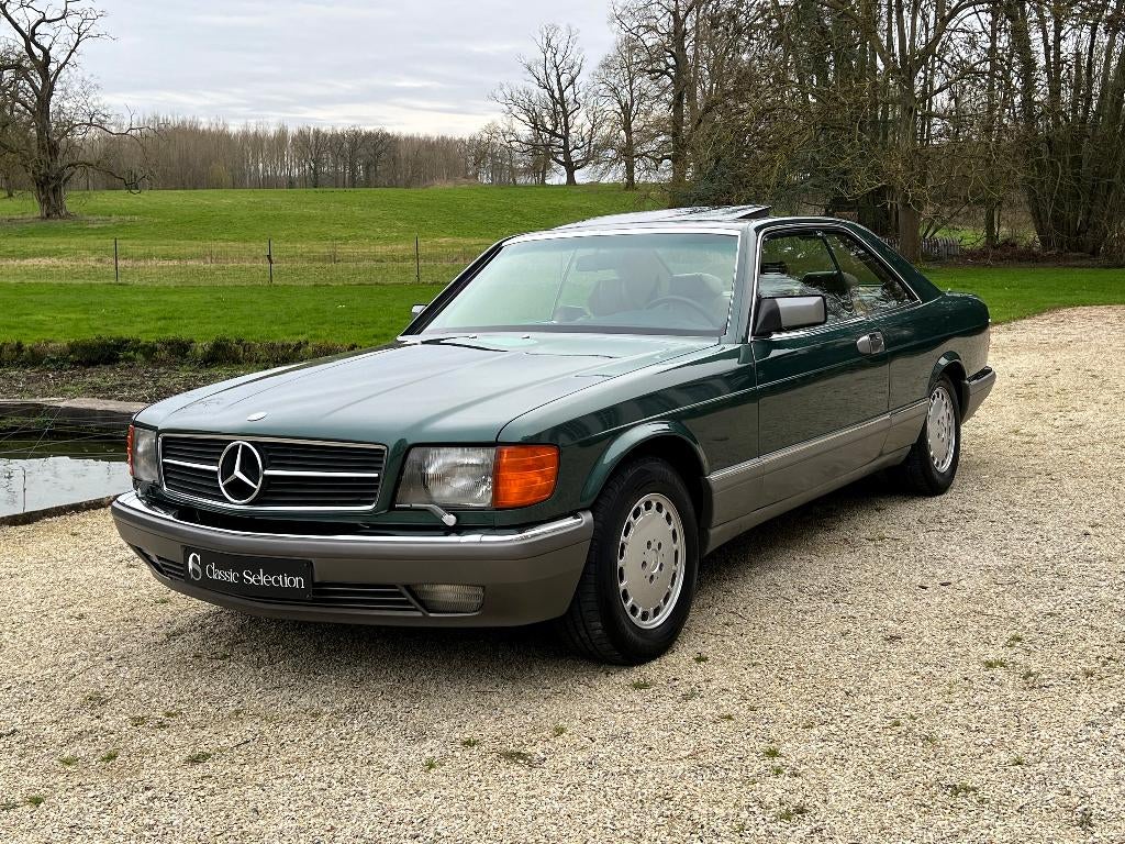 Mercedes 560 SEC, Cuir, Achat, Beige, Entreprise