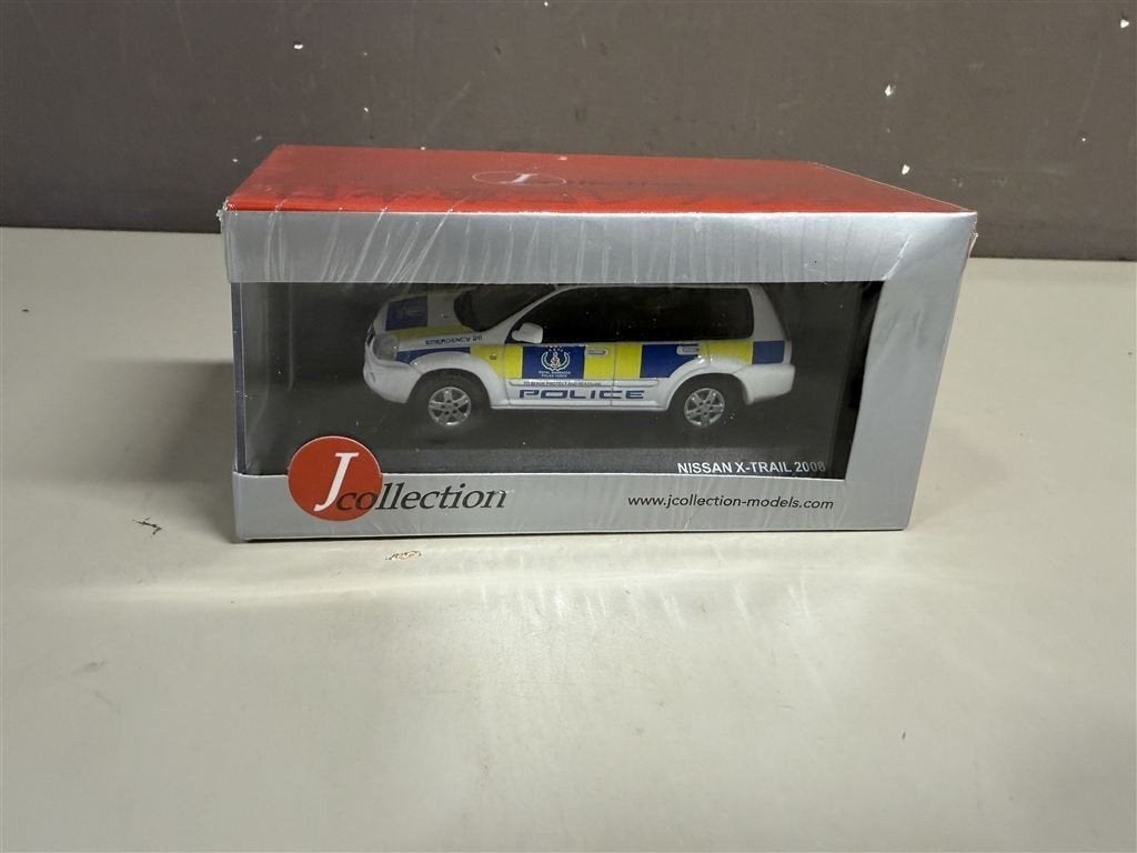 1:43 Royal Barbados Police Force Nissan X-trail Diecast Mode, Ophalen of Verzenden, Nieuw