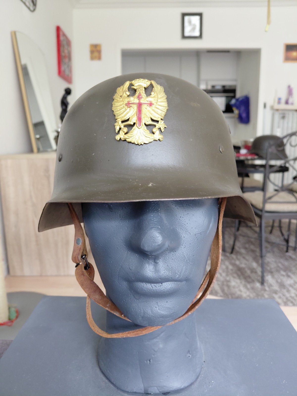 Spaanse Z42 helm WO2., Enlèvement ou Envoi