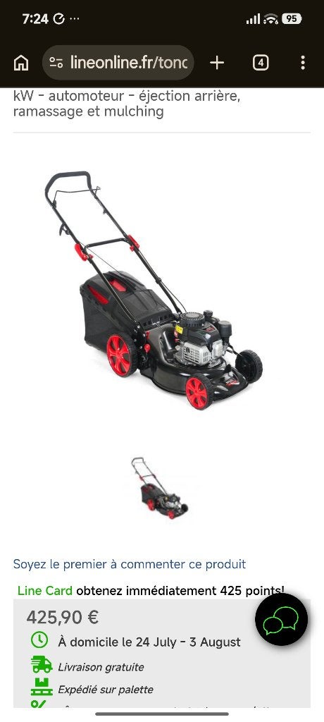Tondeuse thermique autotractée neuve, Jardin & Terrasse, Neuf, Mtd, Tondeuses à gazon à essence, 40 à 49 cm