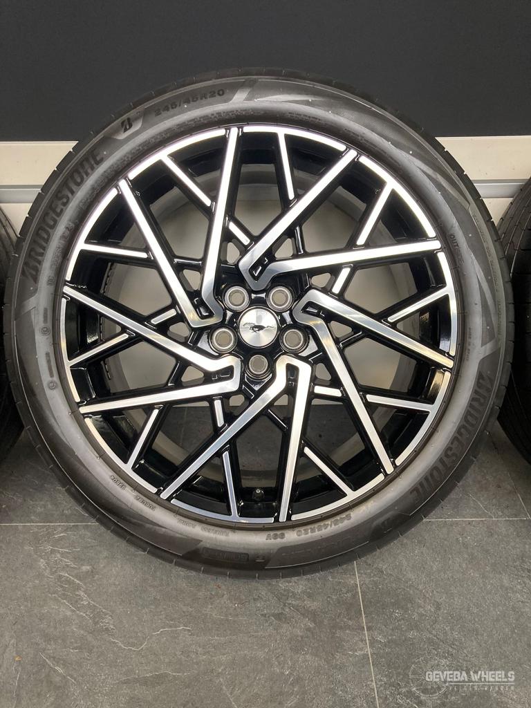 20” originele Ford Mustang Mach-e GT velgen + banden 5x108, Auto-onderdelen, Banden en Velgen, Banden en Velgen, Zomerbanden, 20 inch