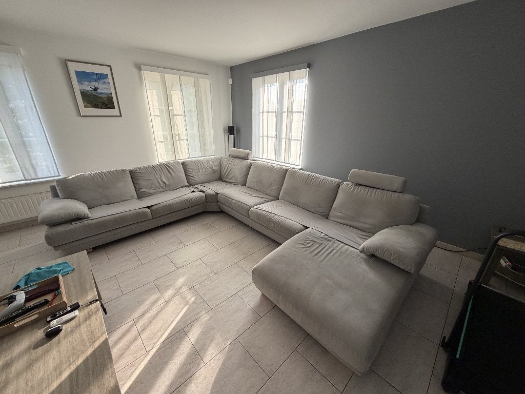 Gratis originele Natuzzi hoekbank – Zelf af te halen, Huis en Inrichting, Ophalen, Gebruikt