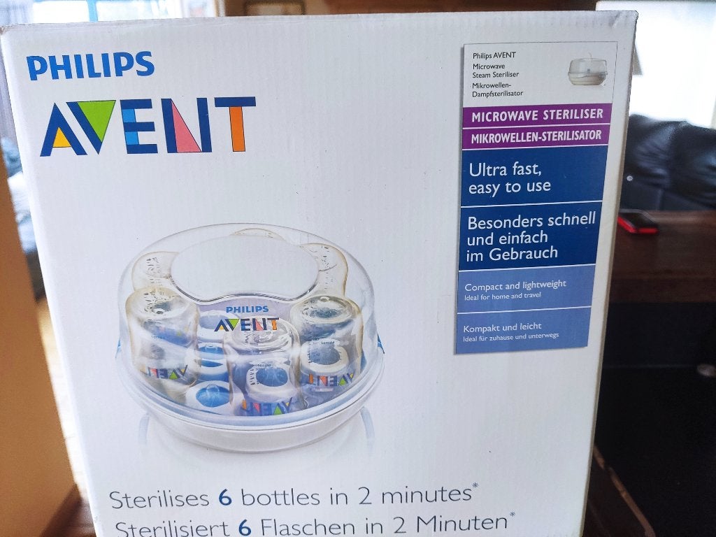 stoomsterilisator Philips Avent Magnetron, Ophalen, Zo goed als nieuw, Stoomfunctie, Philips Avent