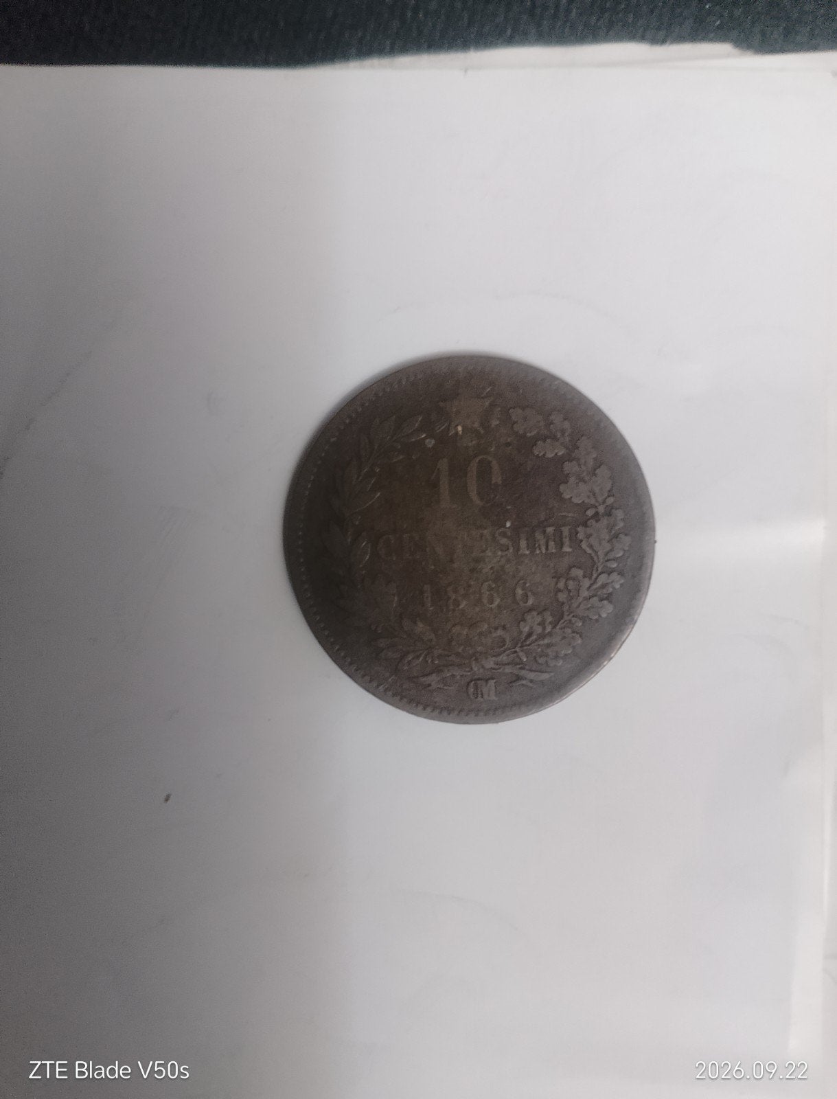 pièce de monnaie, Enlèvement ou Envoi