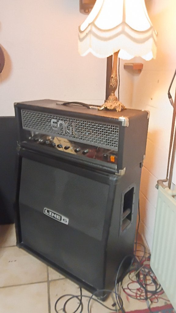 Amp + versterker, Musique & Instruments, Enlèvement, Comme neuf, Guitare, 100 watts ou plus