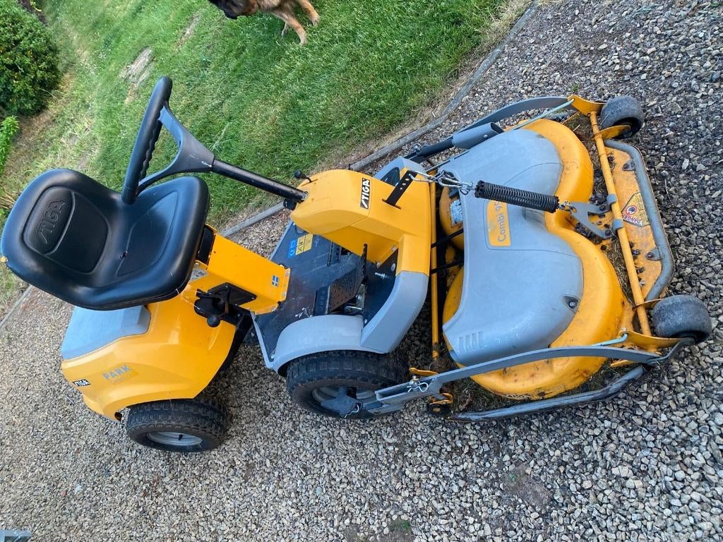 STIGA Park Compact 14 - Combi 95 maaidek, Tuin en Terras, Zitmaaiers, Ophalen, Gebruikt, Mulchfunctie, Stiga Park