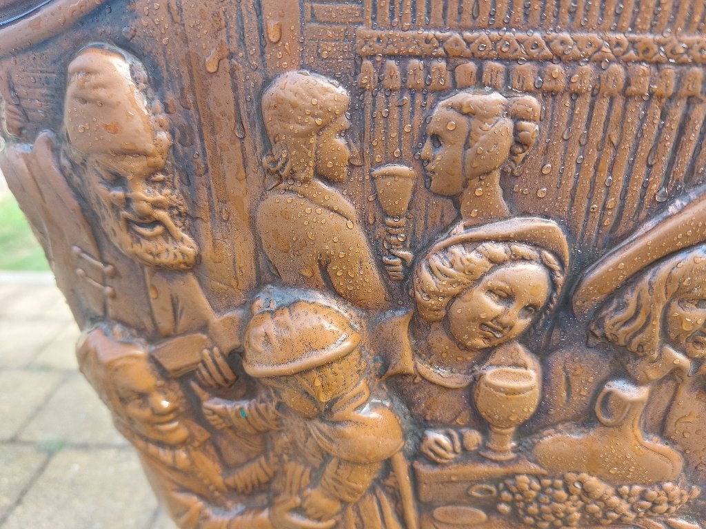Antieke koperen Paraplubak, Antiek en Kunst, Antiek | Brons en Koper, Ophalen, Koper