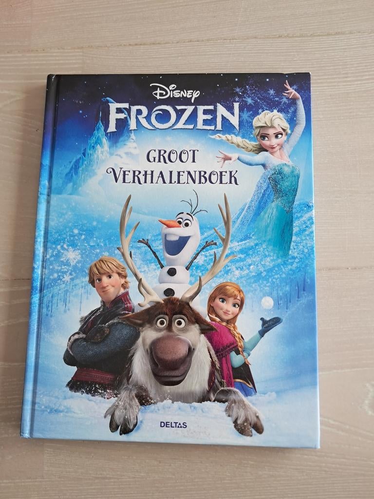 Frozen, het grote verhalenboek disney, Boeken, Ophalen of Verzenden, Zo goed als nieuw, Disney, Sprookjes