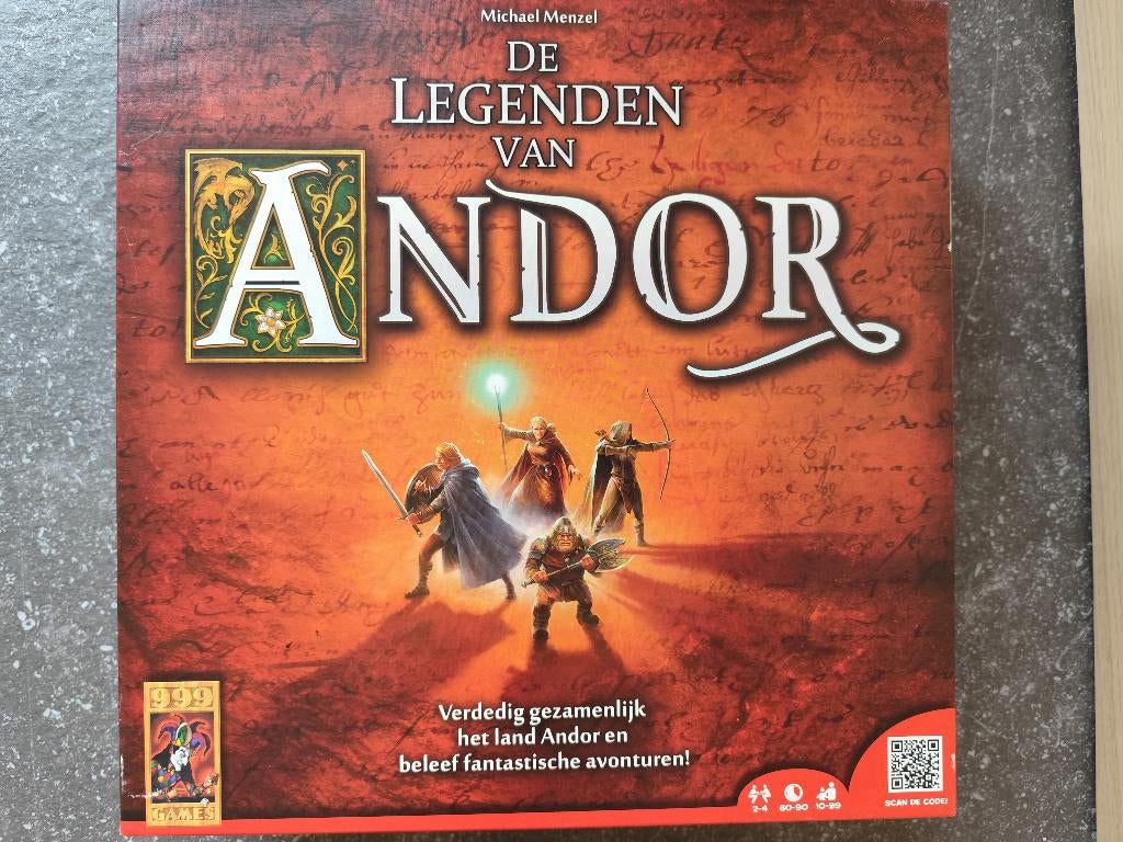 Les légendes d'Andor, Hobby & Loisirs créatifs, Jeux de société | Jeux de cartes, Utilisé, Enlèvement ou Envoi