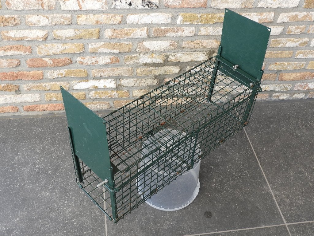 Rattenval / Steenmarterval Kooi, Tuin en Terras, Bestrijdingsmiddelen, Ophalen of Verzenden, Gebruikt, Ongediertebestrijding