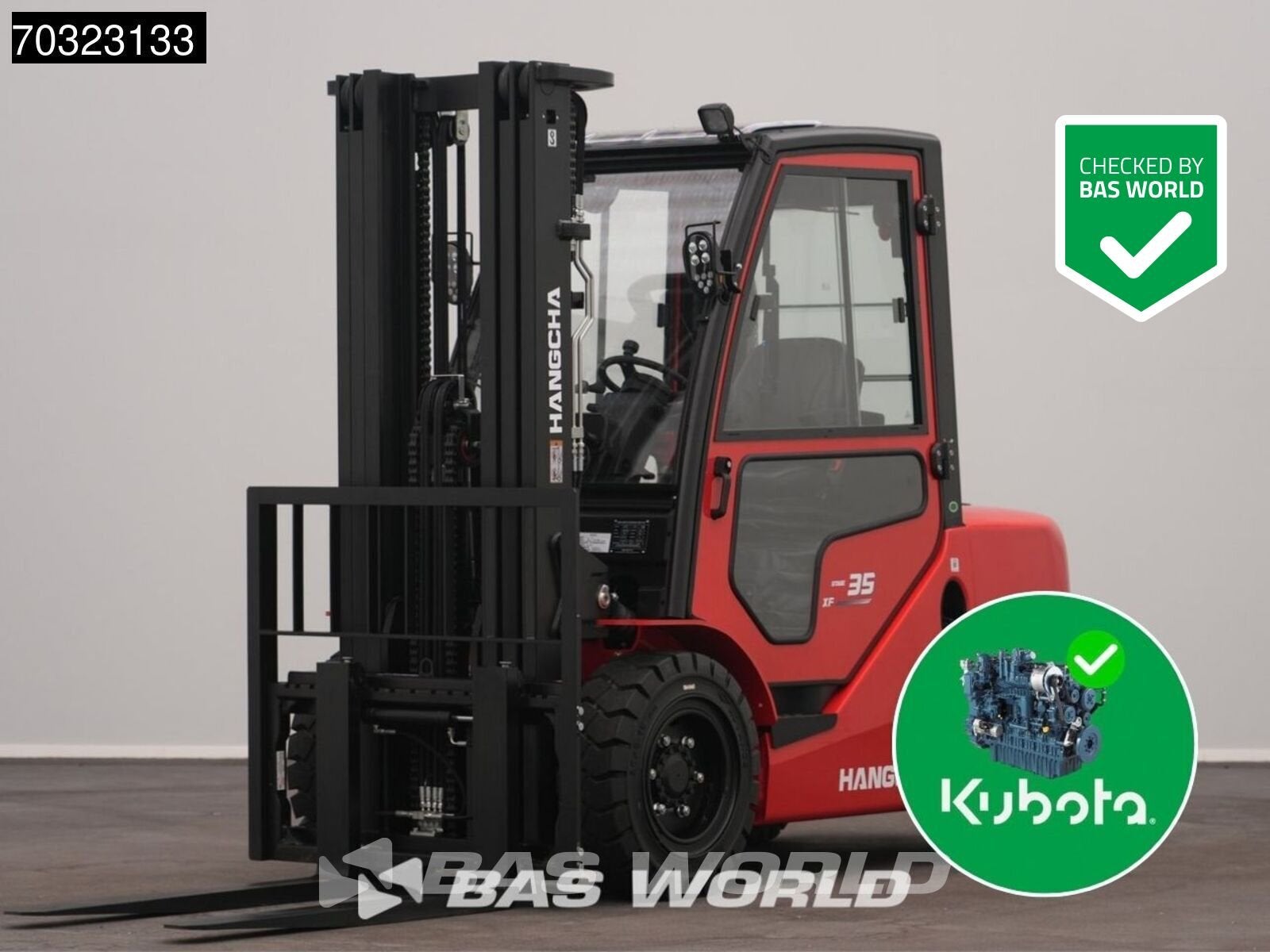 Hangcha CPCD35 FACTORY WARRANTY – KUBOTA ENGINE - CE, Zakelijke goederen, Diesel, Heftruck, Hangcha