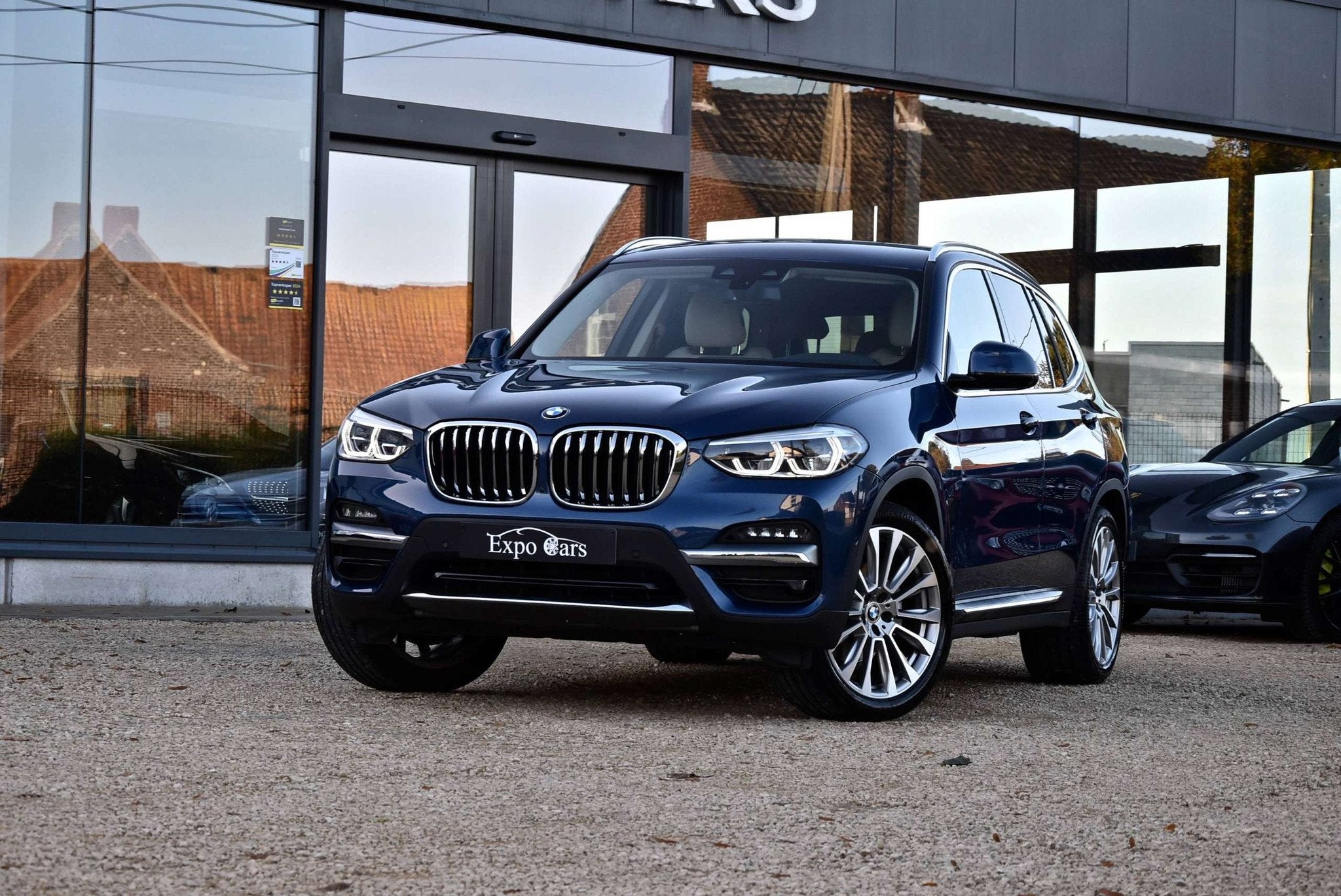 BMW X3 X3 2.0iA xDrive20 LUXURY LINE*360CAMERA*MEMORY*LEDE, Automaat, 1998 cc, Gebruikt, Blauw