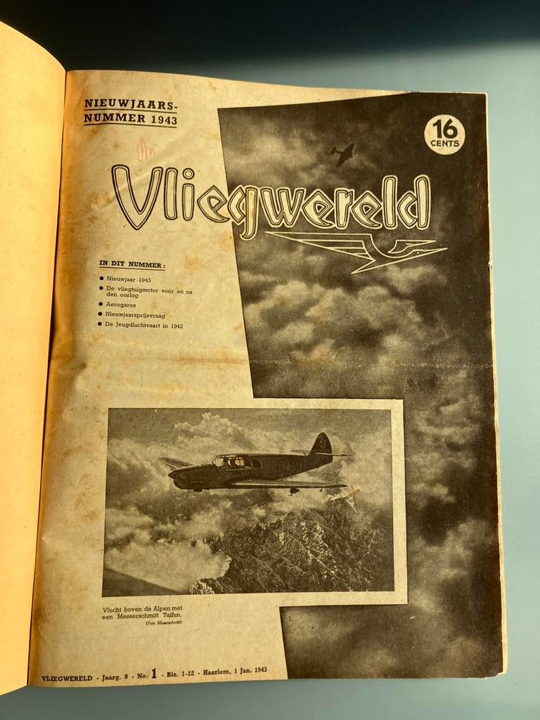 Vliegwereld 1943 complete serie, Ophalen of Verzenden