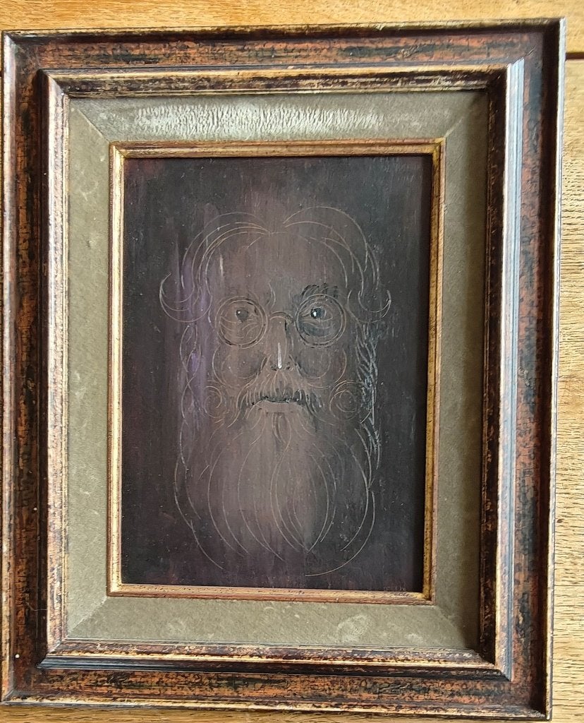 Autoportrait, Felix De Boeck, daté 1967, signé, Enlèvement
