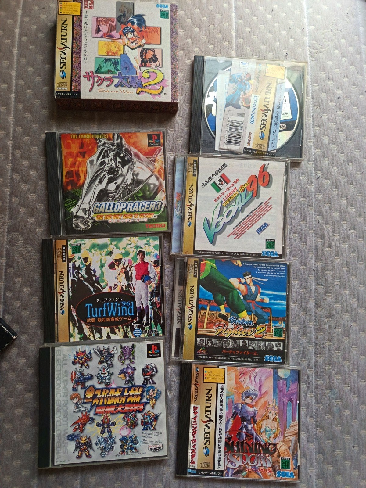 Sega saturn games 8 stuks, Games en Spelcomputers, Ophalen of Verzenden