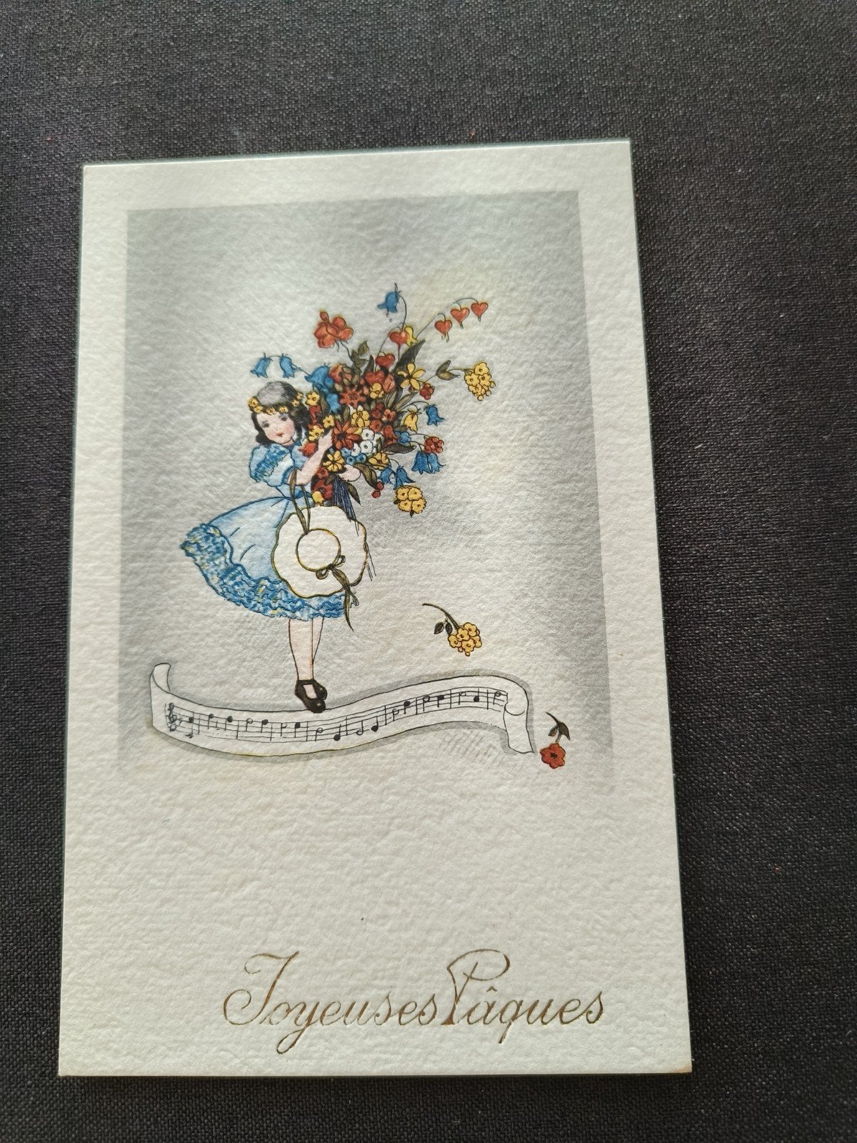 Franstalige paaskaart, Ophalen of Verzenden