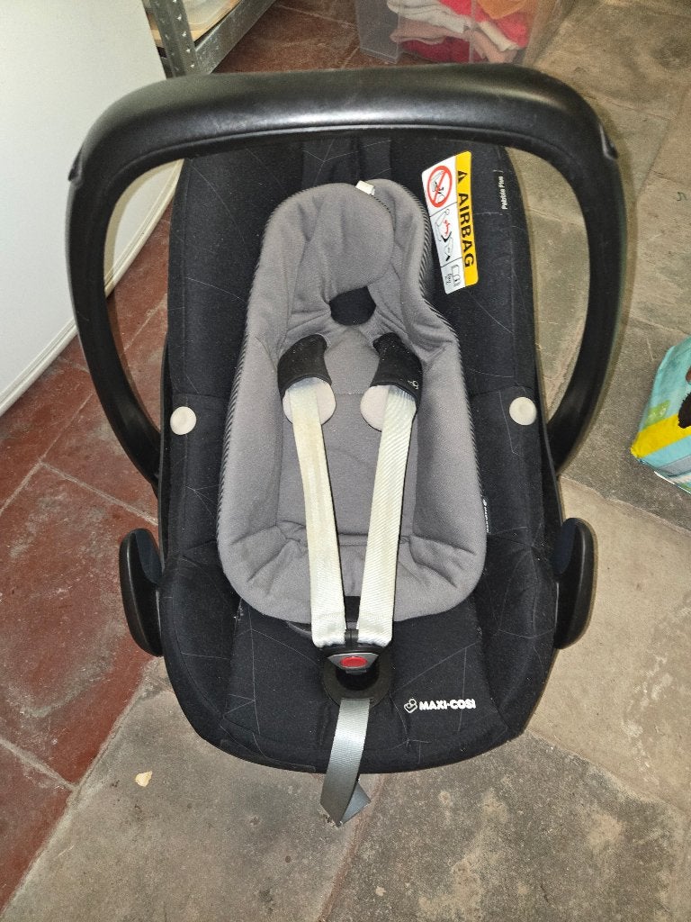 Maxi-Cosi Pebble plus, Kinderen en Baby's, Ophalen, Gebruikt, Maxi-Cosi, Autogordel of Isofix