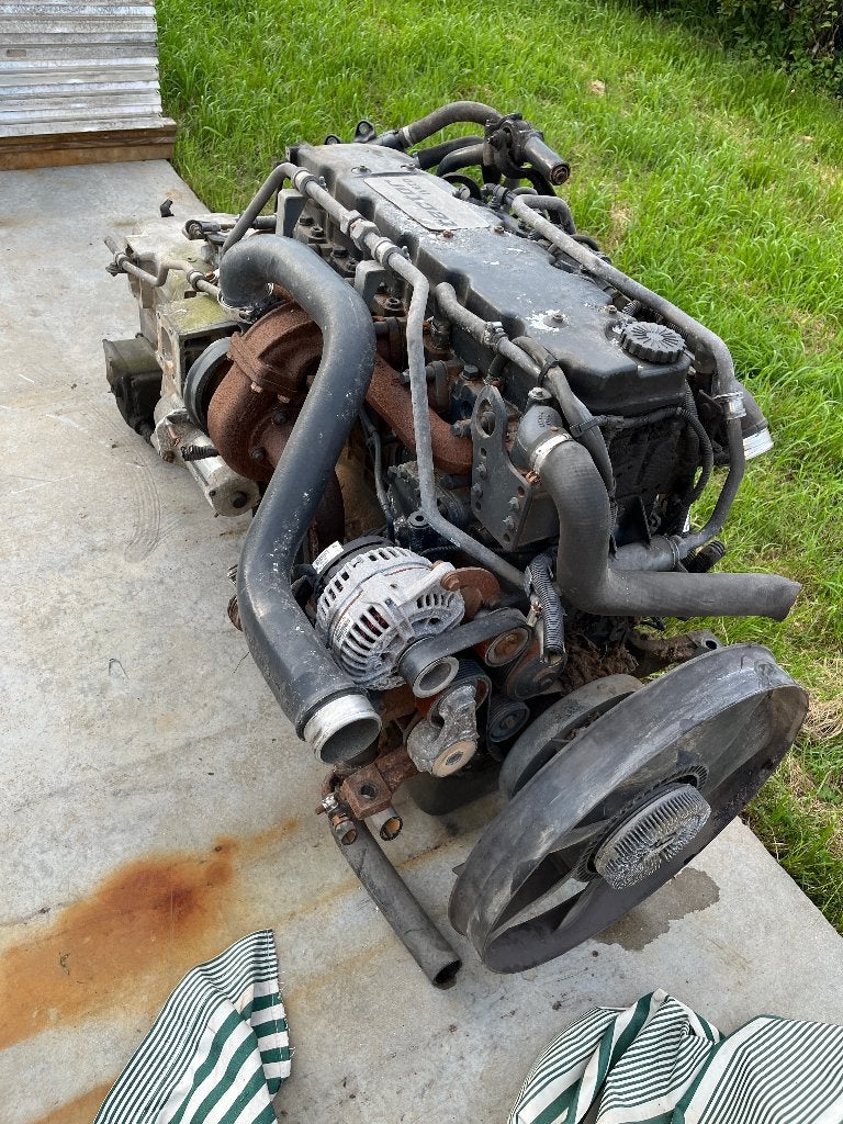 Iveco motor met versnellingsbak, achteras met veren, Auto-onderdelen, Ophalen, Iveco, Motor en Accessoires