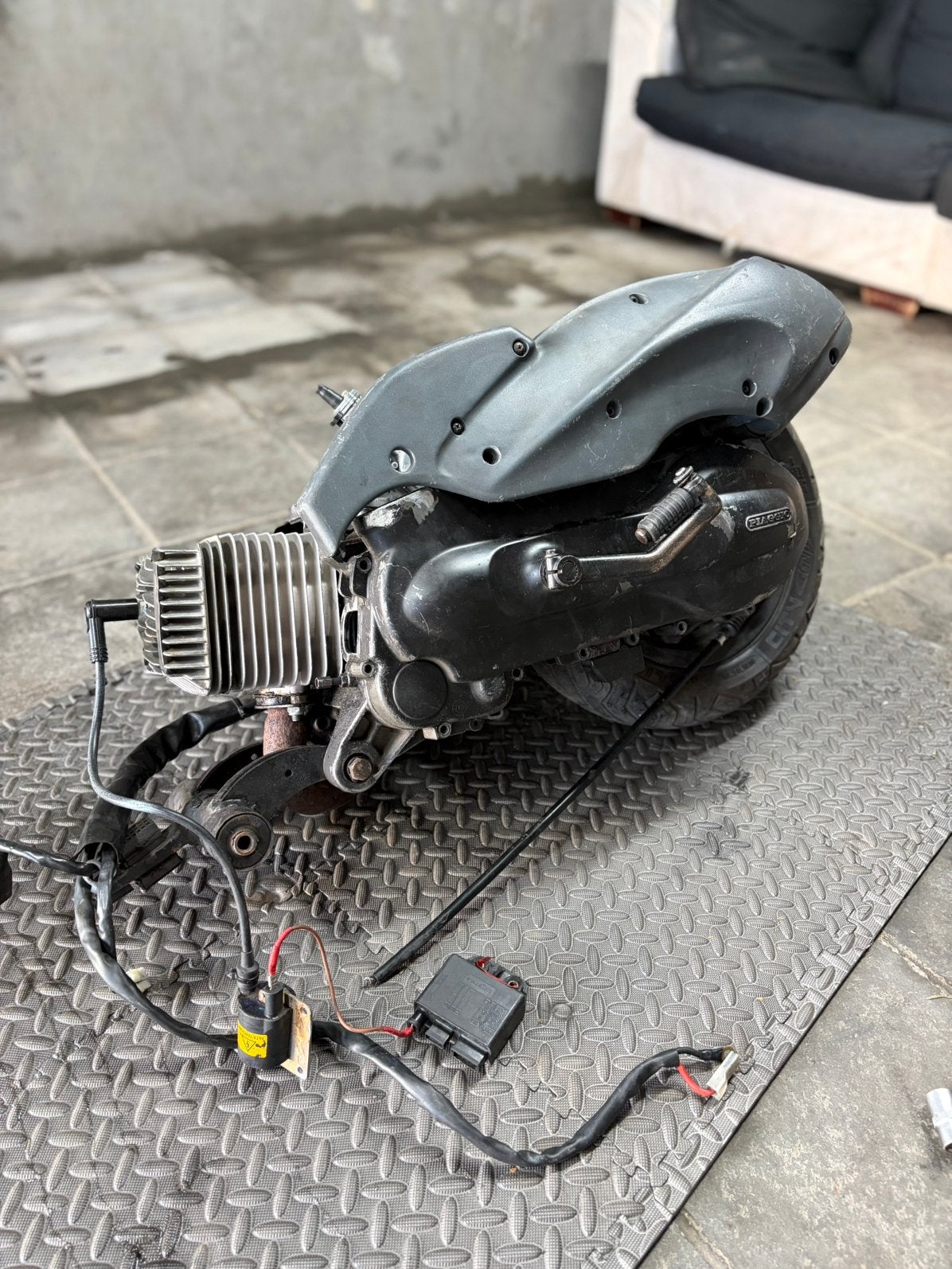 PIAGGIO SKR 125 2T PLUG & PLAY, Fietsen en Brommers, Ophalen, Tweetakt, Gebruikt, Overige modellen