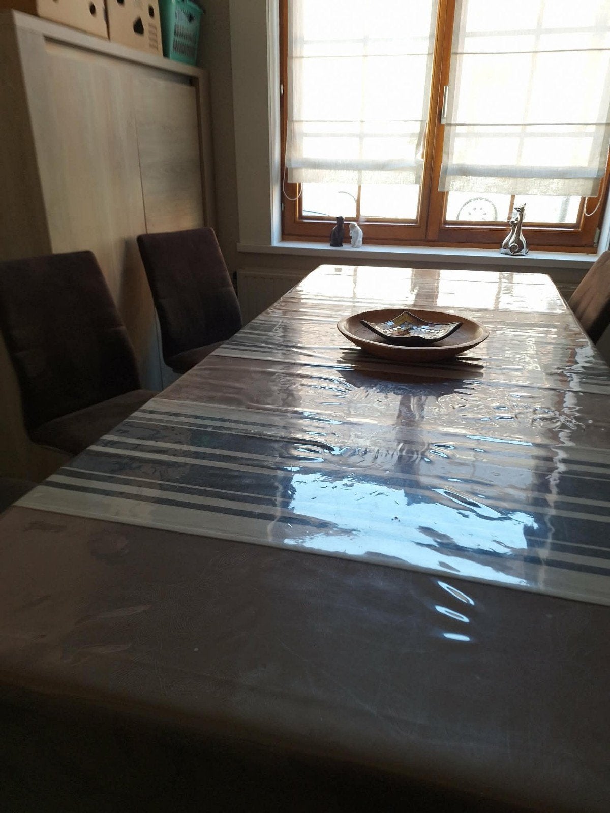 table +6 chaises, Brun, Enlèvement, Moderne, Cinq, Six Chaises ou plus