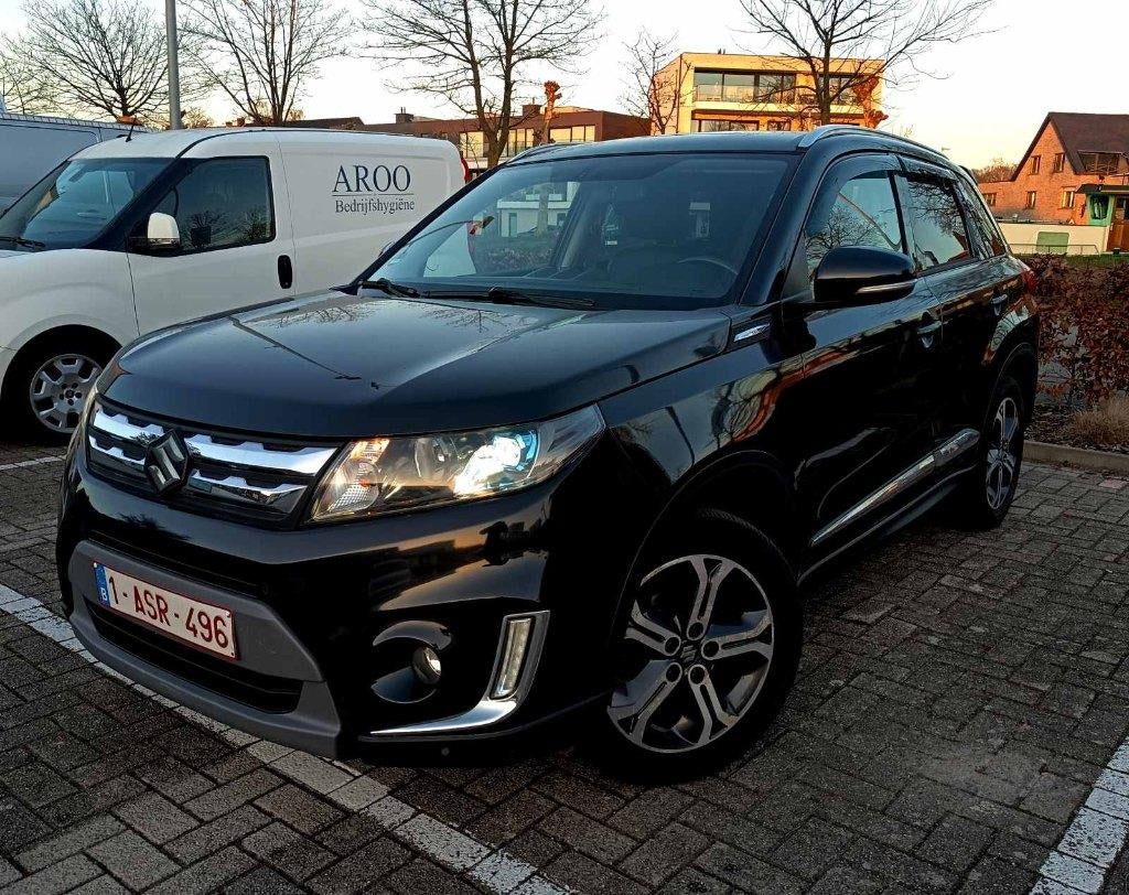 Zeer goed onderhouden Suzuki Vitara 4x4 1e eigenaar, Autos, Achat, Euro 6, Boîte manuelle, Noir