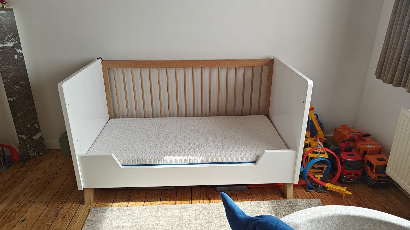 Bopita kinderbed + aerosleep accesoires, Ophalen, Matras