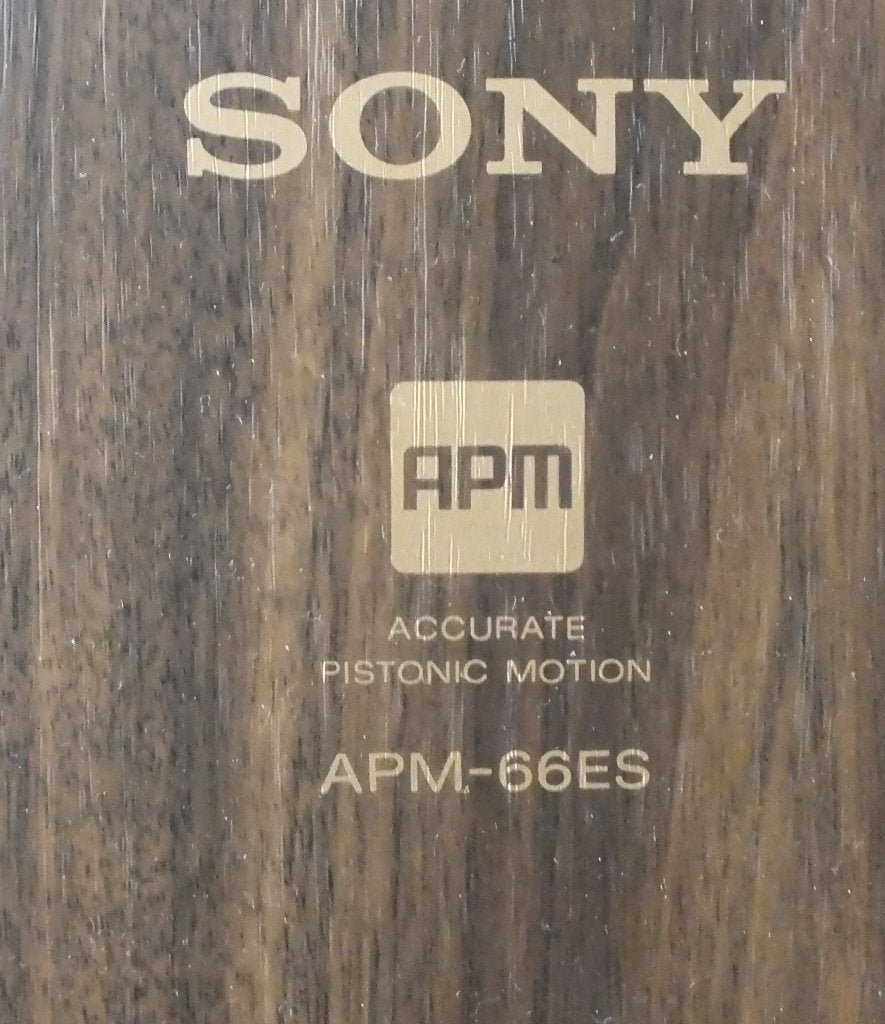 SONY APM 66ES-luidsprekers, Audio, Tv en Foto, Luidsprekerboxen, Ophalen, Stereo speakers, Zo goed als nieuw, 60 tot 120 watt