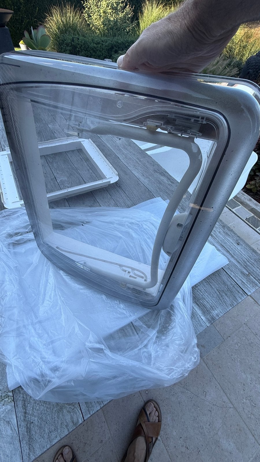 Fenêtre de toit/trappe de toit pour camping-cars, Enlèvement, Utilisé