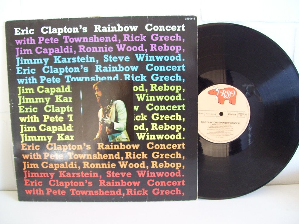 ERIC CLAPTON  eric clapton's rainbow, Cd's en Dvd's, LP, Gebruikt, Blues Rock, Originele persing