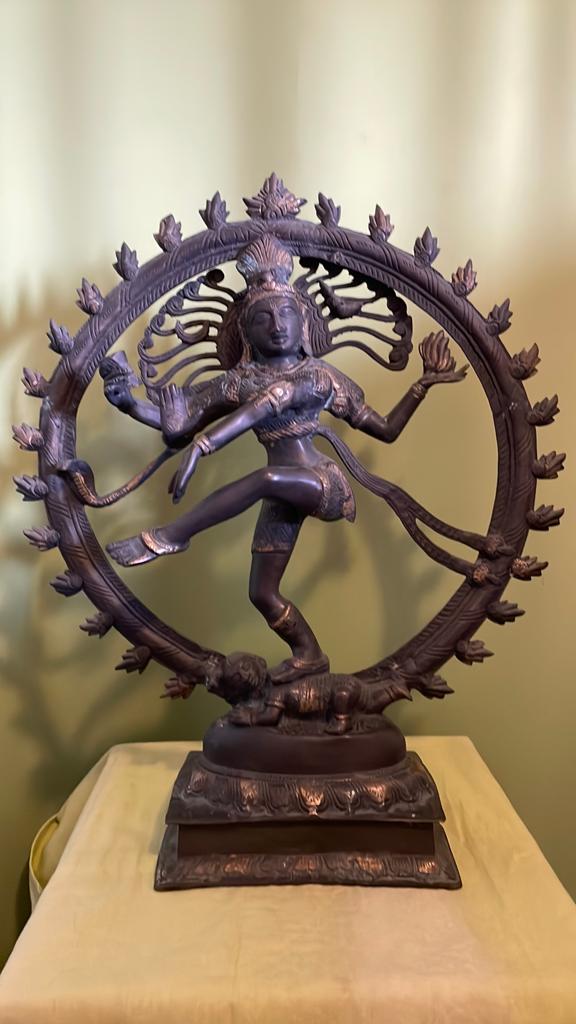 Bronzen Dancing Shiva, Ophalen, Beeld