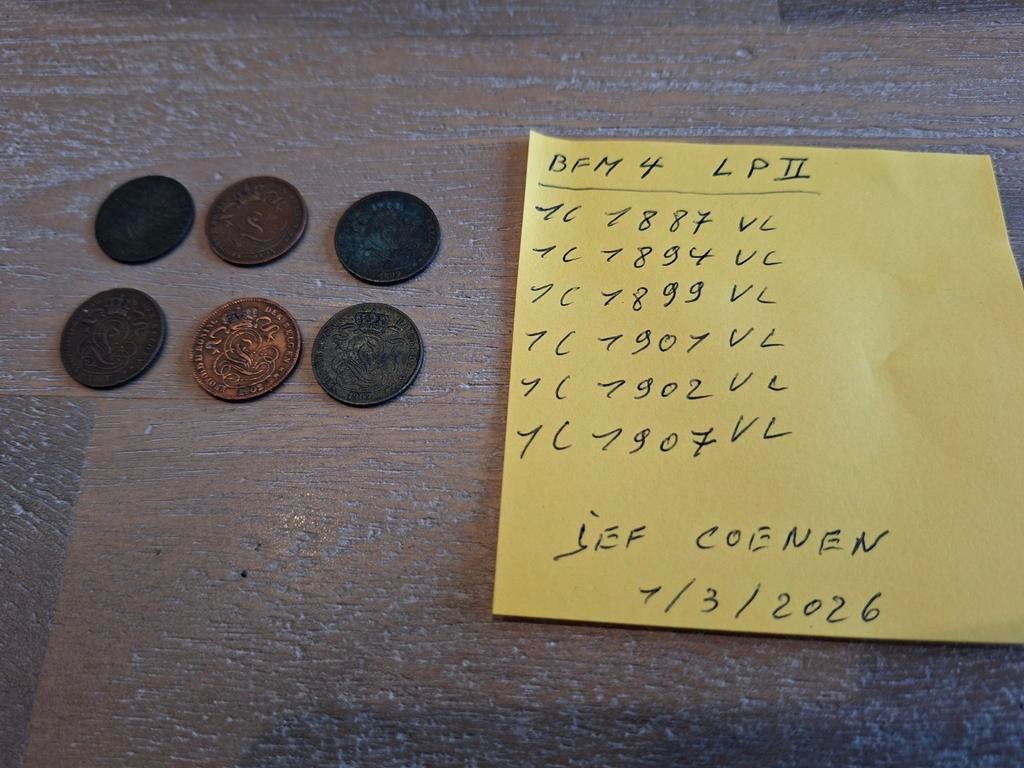 1 cent muntjes, Ophalen of Verzenden