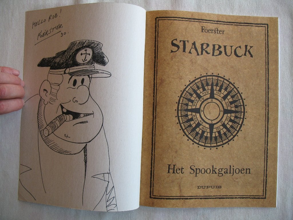 Starbuck, complete reeks 1ste druk met dedicace in nr 1, Série complète ou Série, Enlèvement ou Envoi, Comme neuf