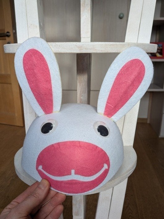 déguisement /accessoires - Lapin Cretin, Ophalen, Zo goed als nieuw