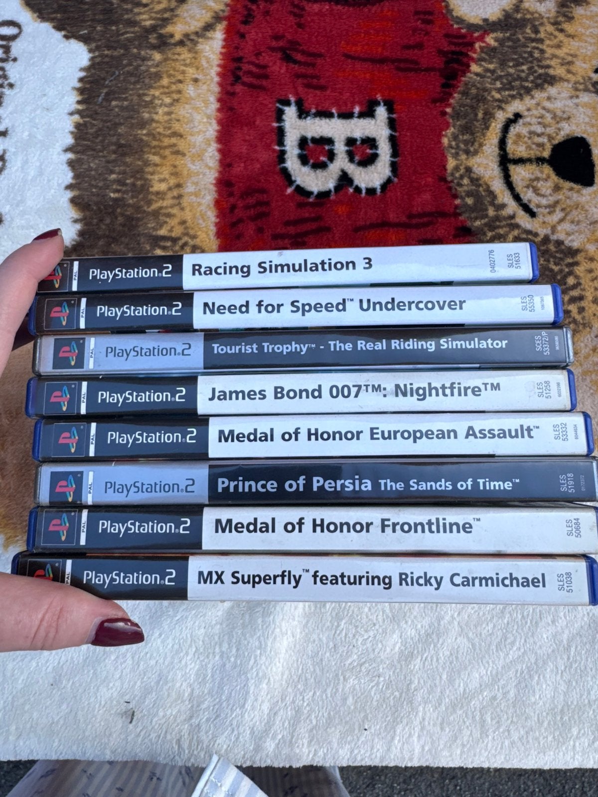 Jeux PS2, Enlèvement ou Envoi