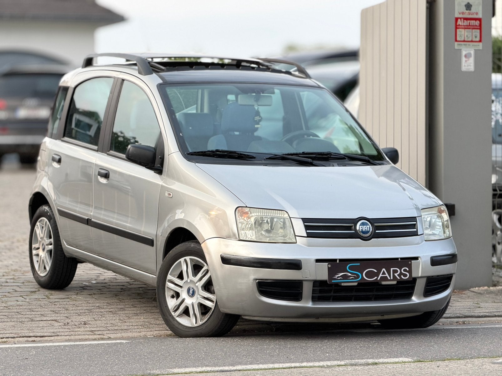 Fiat panda 1.2i ** Automaat ** Airco ** 087.000 km **, Argent ou Gris, Achat, Entretenue par le concessionnaire, 5 portes