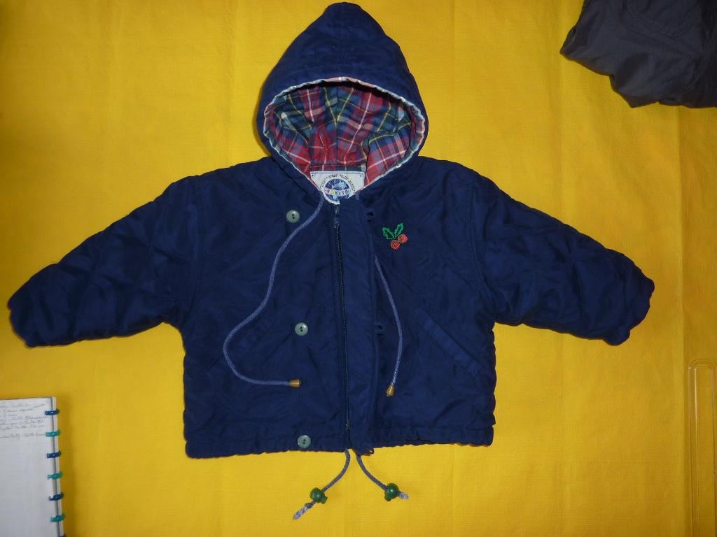 Manteau bleu marine - Taille 68, Enlèvement, Comme neuf, Garçon, Manteau