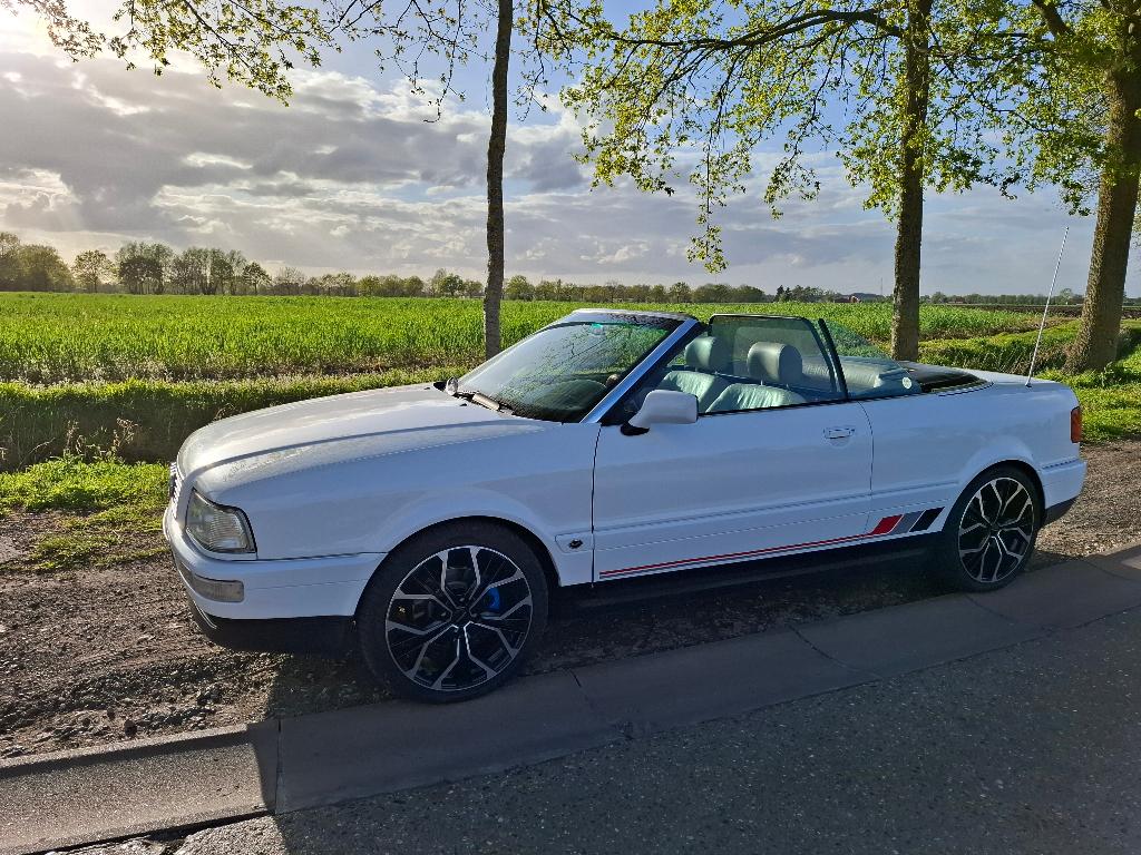Audi 80 Cabrio, Auto's, Audi, Voorwielaandrijving, 4 zetels, Beige, 1350 kg