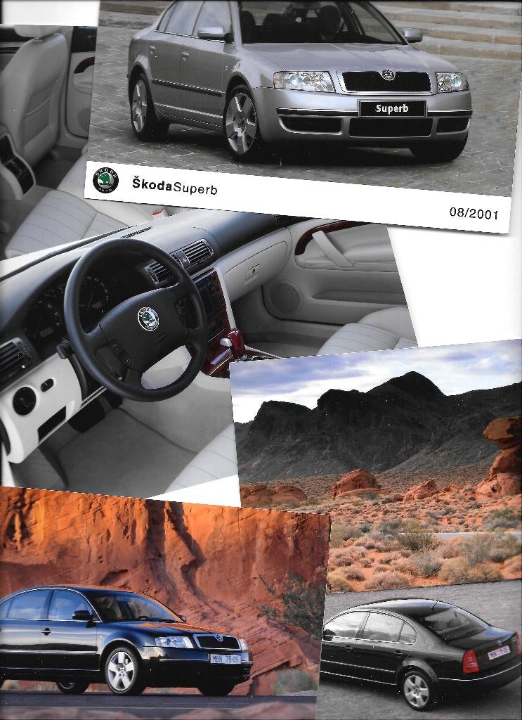 Photos de presse de SKODA 2001, Enlèvement ou Envoi, Comme neuf, Autres marques