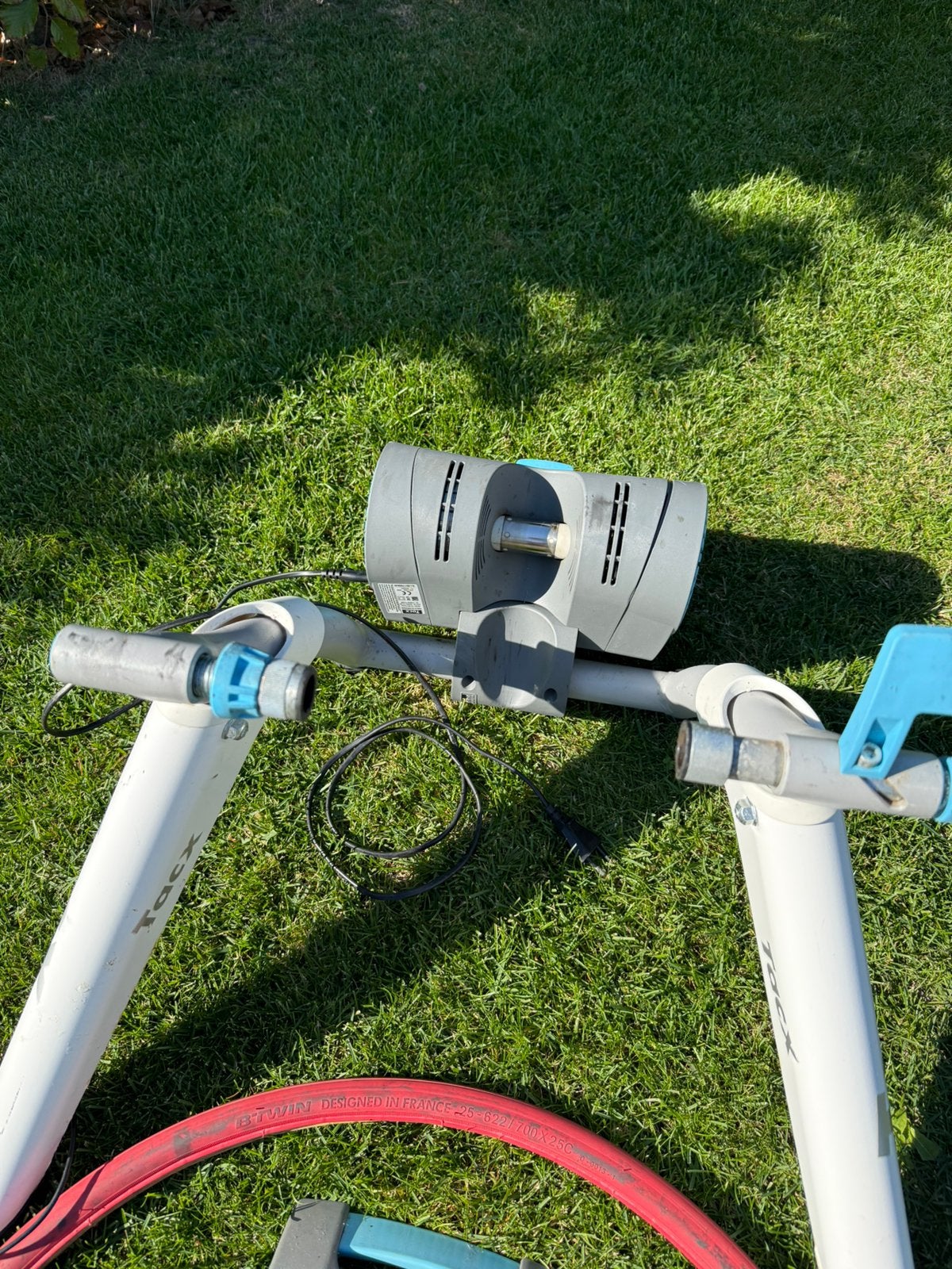 Tacx Vortex Smart fietstrainer + trainerband + accessoires, Ophalen, Gebruikt