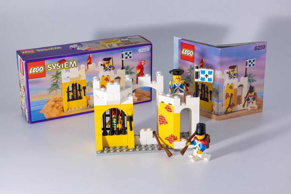 LEGO 6259 Les Brig Pirates de Broadside 100 % complet, Lego, Ensemble complet, Pirates, Utilisé