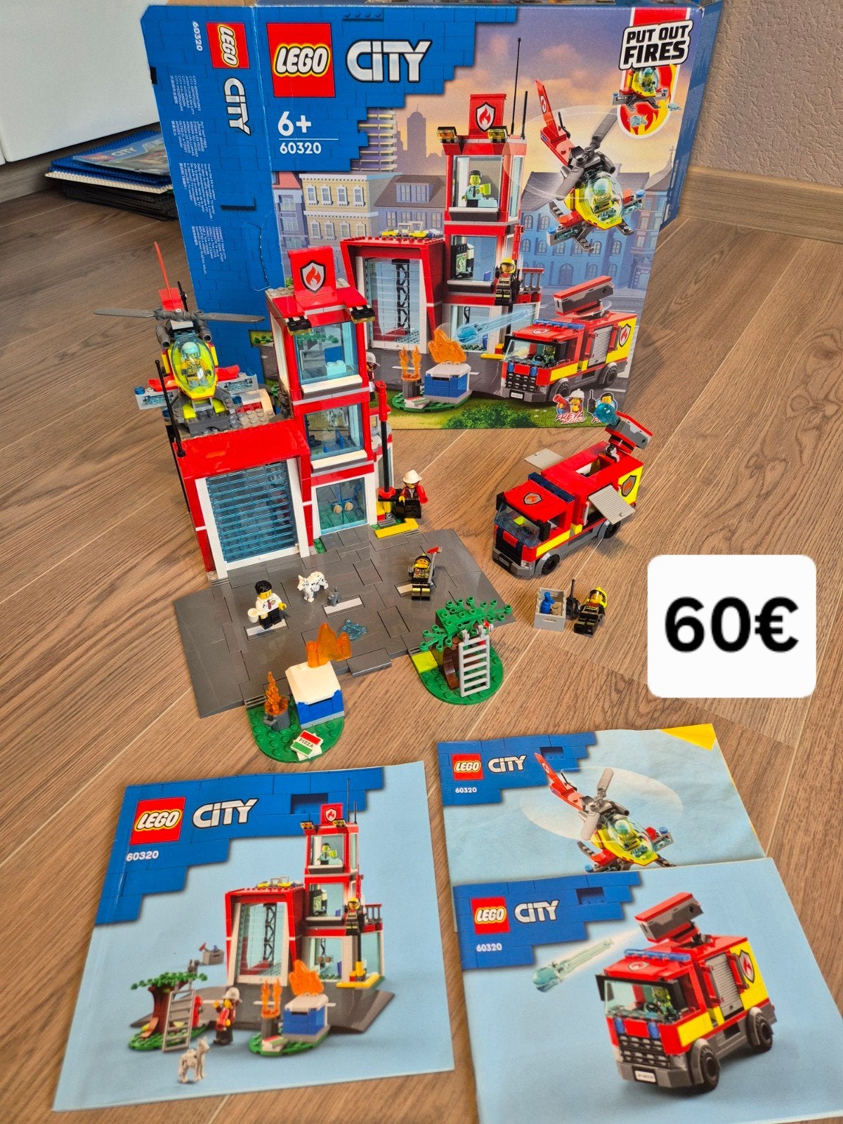 Lego city brandweer 60320, Kinderen en Baby's, Speelgoed | Duplo en Lego, Ophalen, Compleet, Lego, City