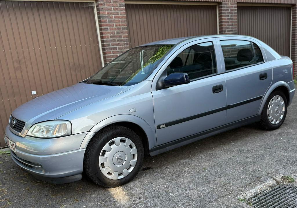 Opel Astra 1200cc benzine 96.000km Gekeurd, Autos, Argent ou Gris, Achat, Entreprise, Boîte manuelle