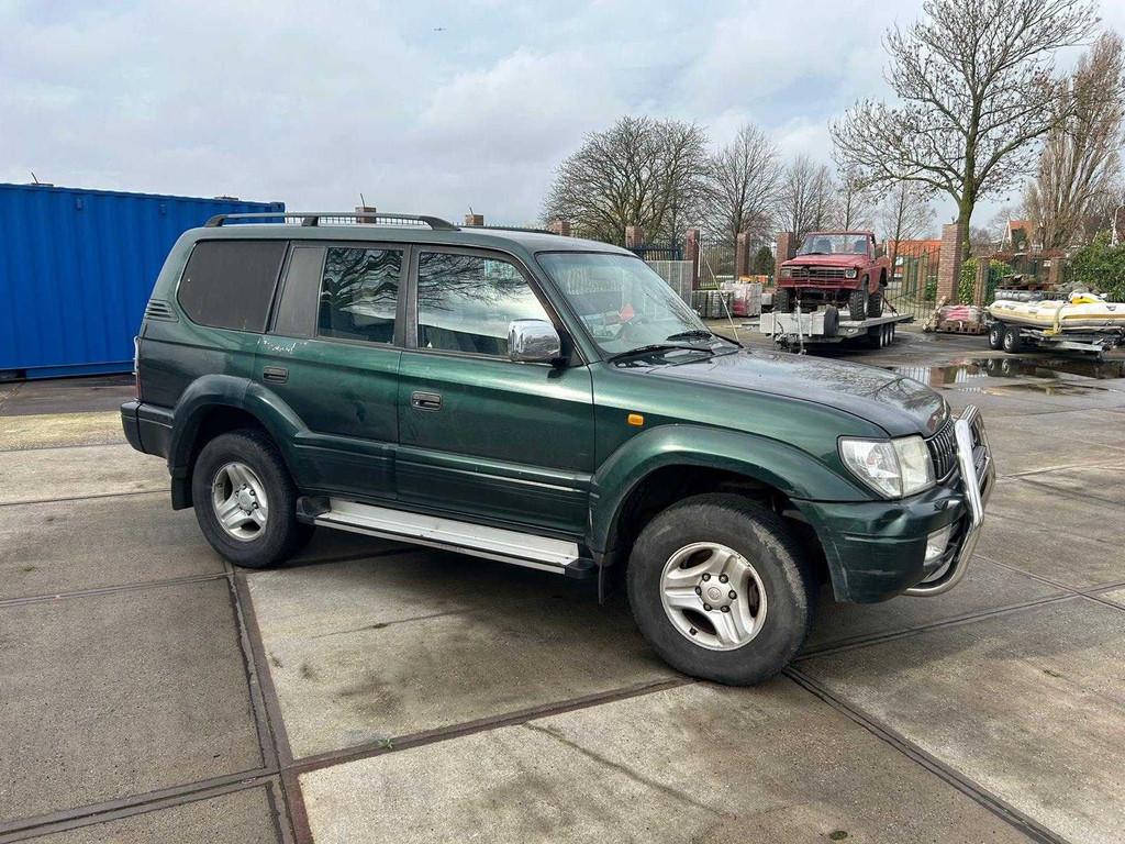 2001 Toyota LandCruiser 90 3.0 D4-D Blind Van Personenauto, Gebruikt, Bedrijf, Diesel, Overige carrosserie