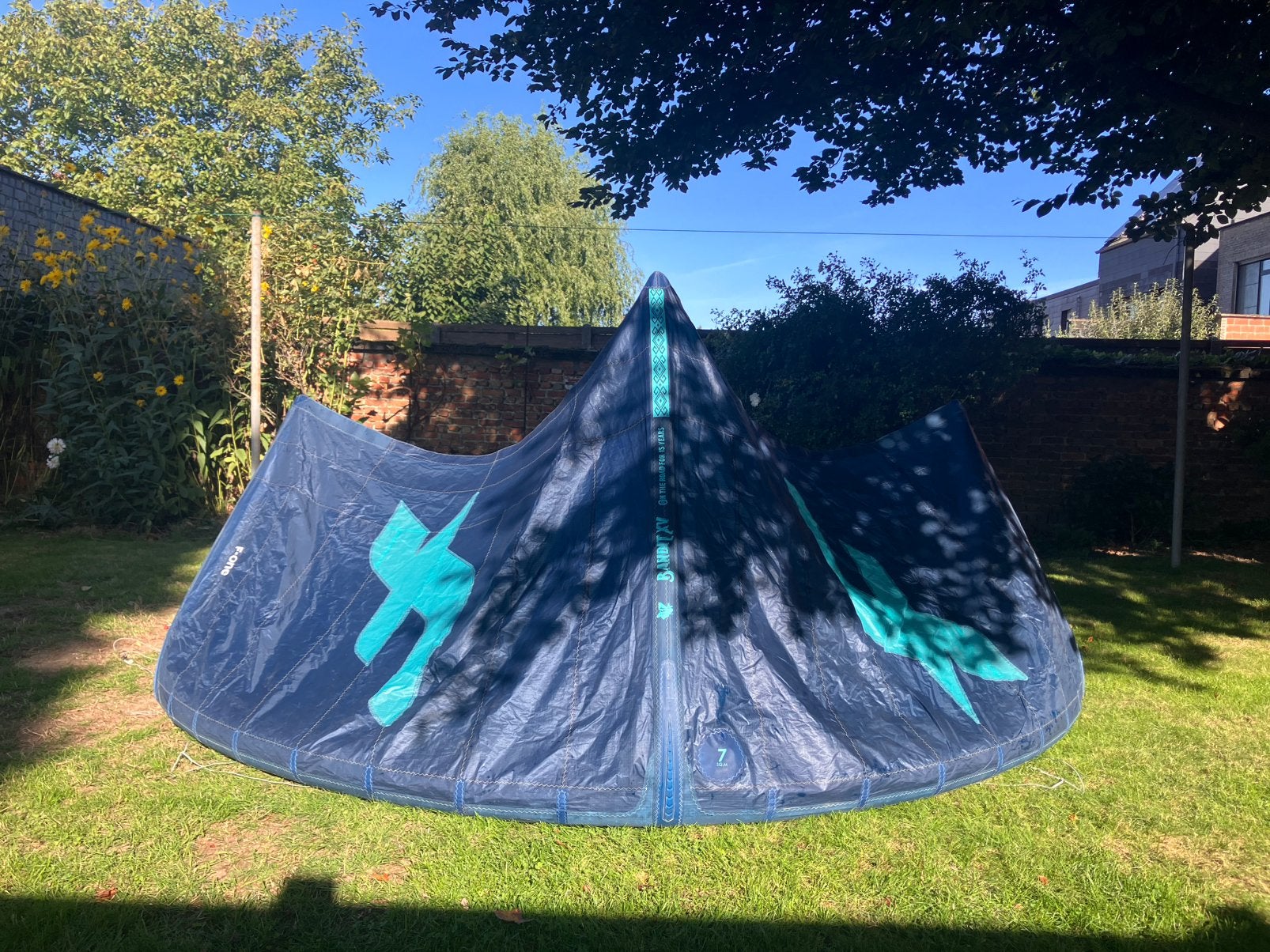Kite F-ONE Bandit 7, Watersport en Boten, Ophalen, Gebruikt, Kite