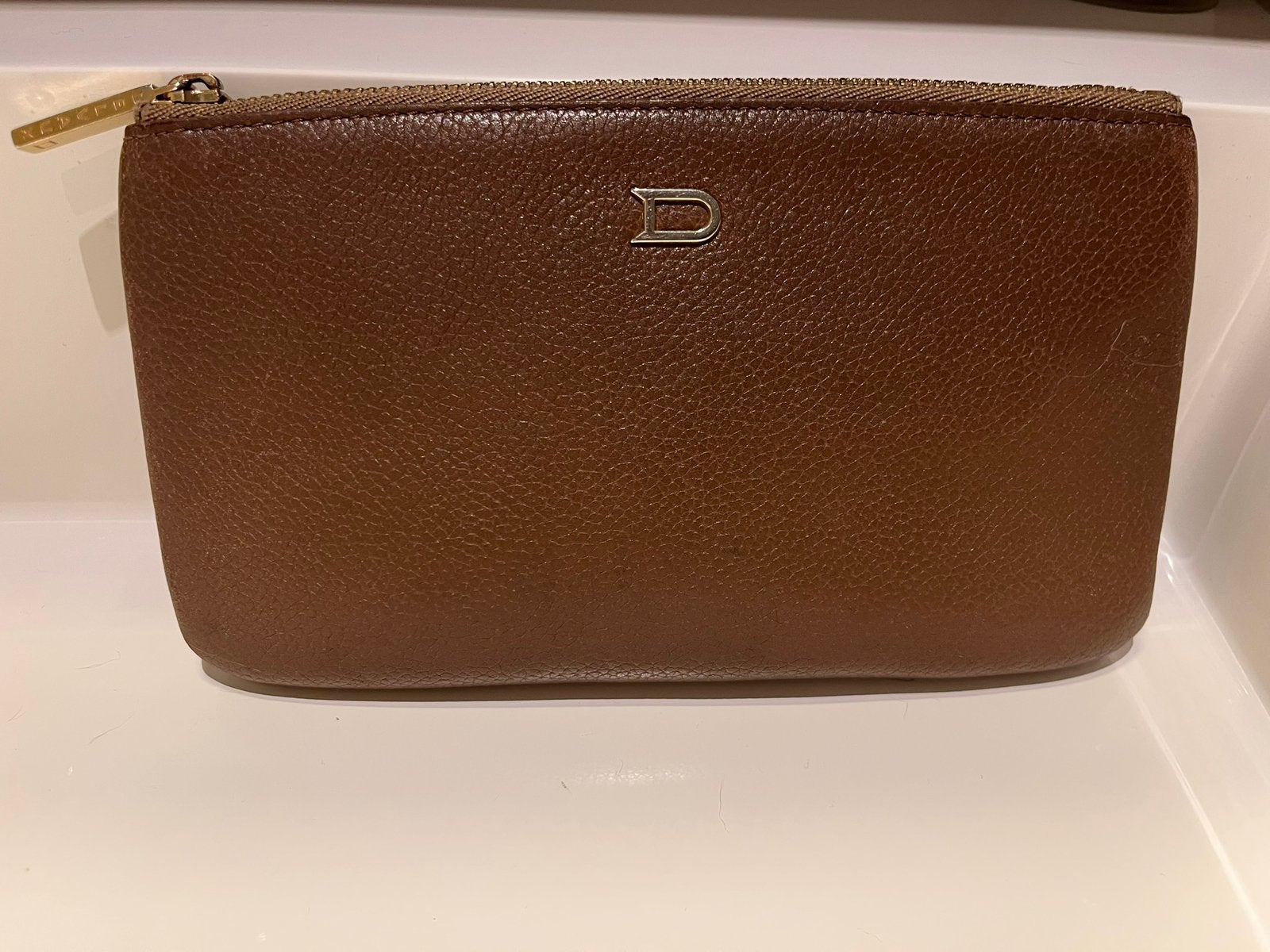 Delvaux portomone, Overige merken, Gebruikt, Overige kleuren, Ophalen of Verzenden