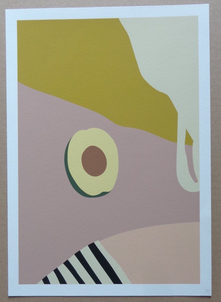 ALICE SPADARO / GOLDEN MEMORIES / KLEURGICLEE / 30x21cm SIG, Antiquités & Art, Art | Lithographies & Sérigraphies, Enlèvement ou Envoi
