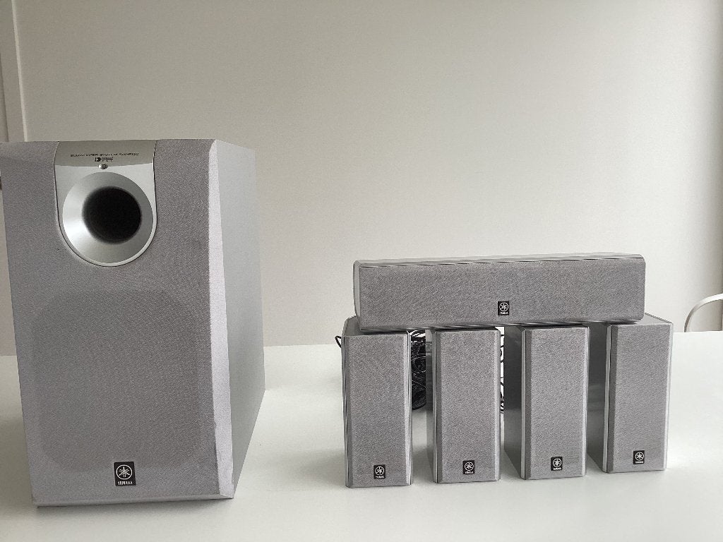 Yamaha home cinema speakers 5.1, Enlèvement, Utilisé, Système 5.1, Autres marques